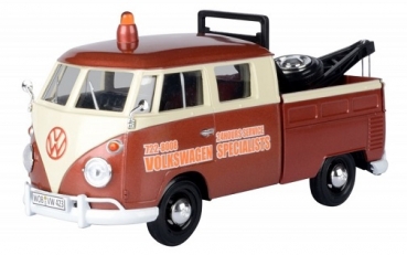 79585 VW T1 Tow Truck 1950 brown 1:24